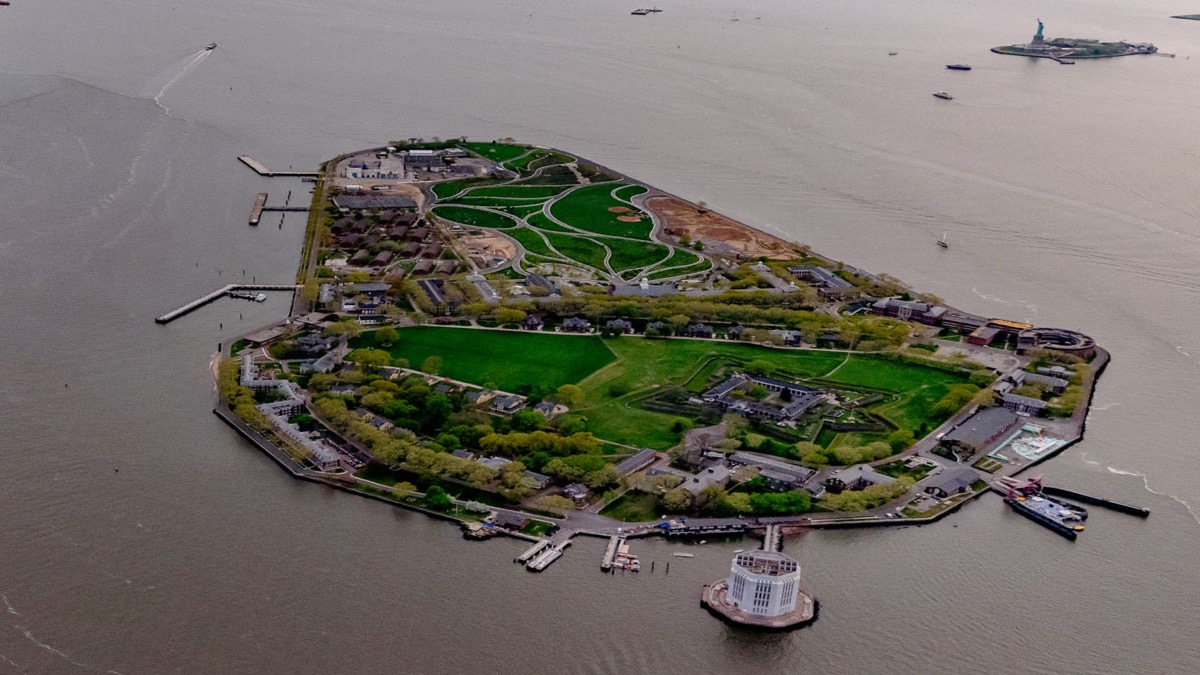 Location rosalié sur Governors Island