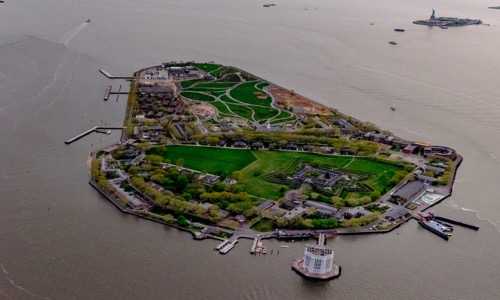 Location rosalié sur Governors Island
