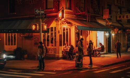 Visite nocturna a pie en Greenwich Village