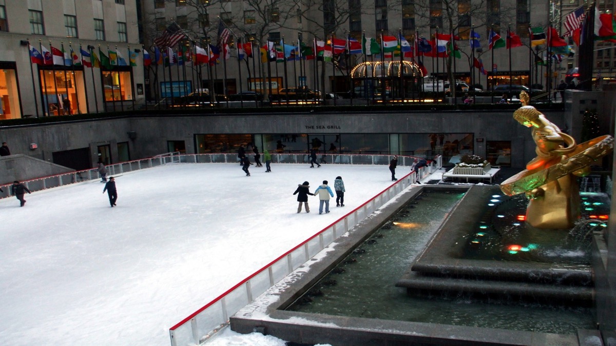 Patinaje en el Rockefeller Center