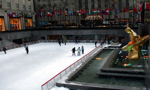 Patinaje en el Rockefeller Center